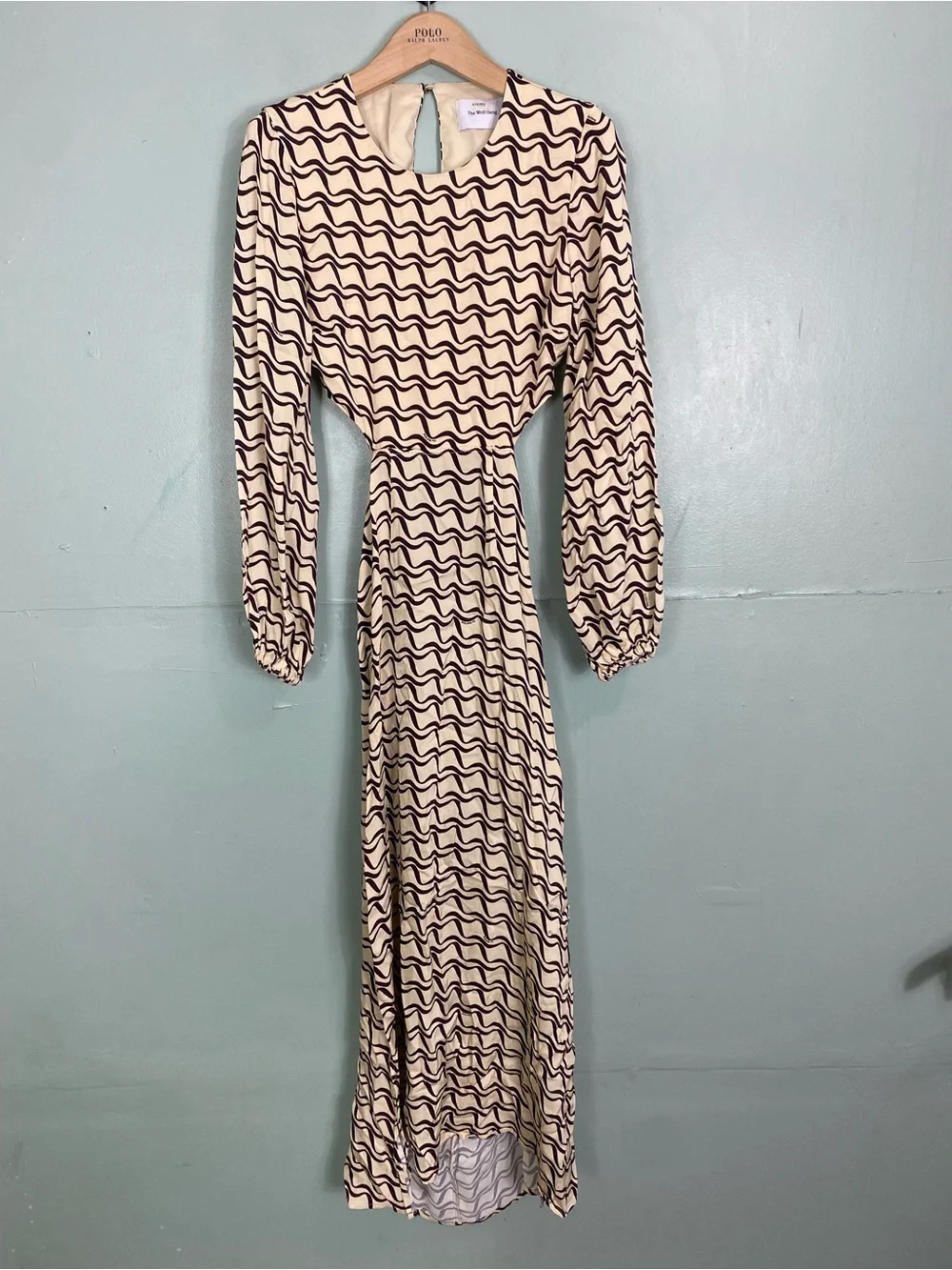 The Wolf Gang Free People Marrakesh Cut Out Maxi Dress Small Printed - Picture 2 of 12